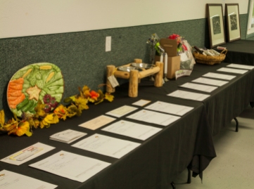 Silent Auction items were provided by local businesses.